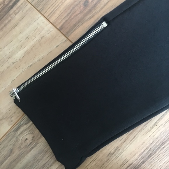 Forever 21 Black Zipper Pant Leggings - Picture 3 of 5